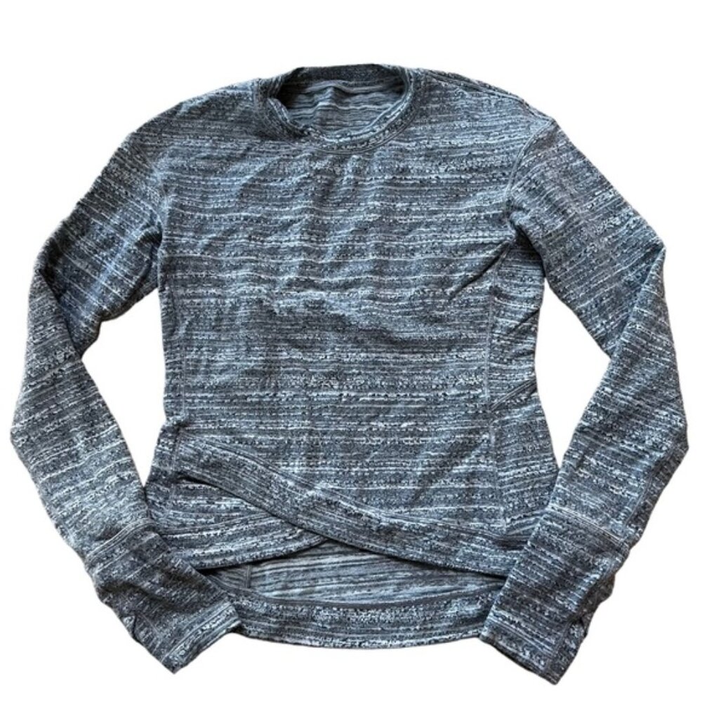 Lululemon Close to Crossing Long Sleeve Top Rulu Size 6
